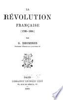 La révolution française (1789-1804)