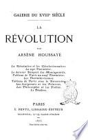 La révolution par Arsène Houssaye