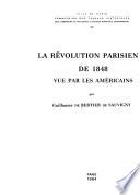 La révolution parisienne de 1848, vue par les Américains