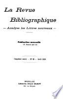La Revue bibliographique