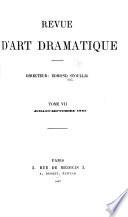 La Revue d'art dramatique et musical