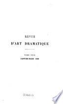 La Revue d'art dramatique et musical