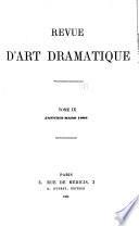 La Revue d'art dramatique et musical