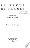 La Revue de France