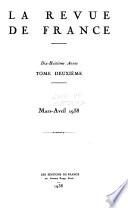 La Revue de France