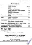La Revue de médecine