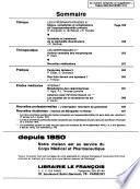 La Revue de médecine