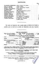 La revue de Paris