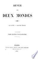 La revue des deux mondes