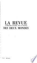 La Revue des deux mondes