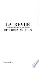 La revue des deux mondes