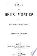 La revue des deux mondes