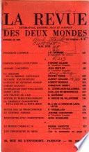La revue des deux mondes