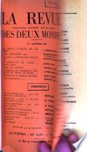 La revue des deux mondes