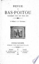 La Revue du Bas-Poitou et des provinces de l'Ouest
