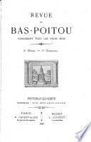 La Revue du Bas-Poitou et des provinces de l'Ouest