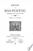 La Revue du Bas-Poitou et des provinces de l'Ouest