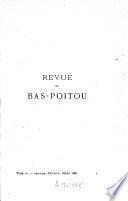 La Revue du Bas-Poitou et des provinces de l'Ouest