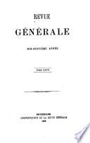 La revue générale