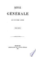 La revue générale