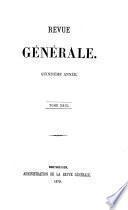 La revue générale