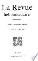 La Revue hebdomadaire