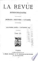 La Revue hebdomadaire