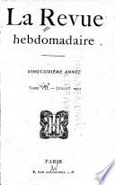 La Revue hebdomadaire
