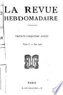 La Revue hebdomadaire