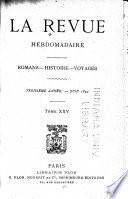 La Revue hebdomadaire