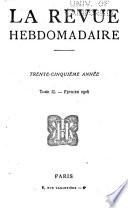 La Revue hebdomadaire