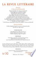 La Revue Littéraire N°30