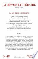 La Revue Littéraire N°48