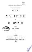 La revue maritime et coloniale