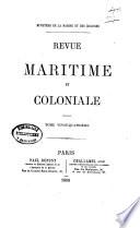 La revue maritime et coloniale