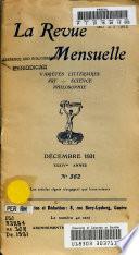 La revue mensuelle
