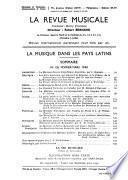 La Revue musicale