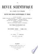 La Revue scientifique de la France et de l'étranger