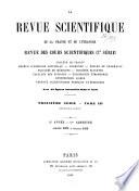 La Revue scientifique de la France et de l'étranger