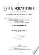 La Revue scientifique de la France et de l'étranger