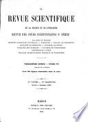 La Revue scientifique de la France et de l'étranger