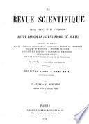 La Revue scientifique de la France et de l'étranger