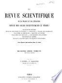 La Revue Scientifique de la France et de l'étranger
