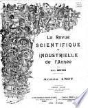 La Revue scientifique et industrielle de l'année