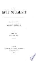 La revue socialiste