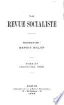La revue socialiste