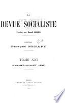 La Revue socialiste