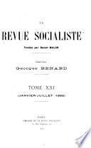 La Revue socialiste, syndicaliste et coopérative