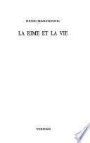 La rime et la vie