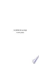 La rose de la paix